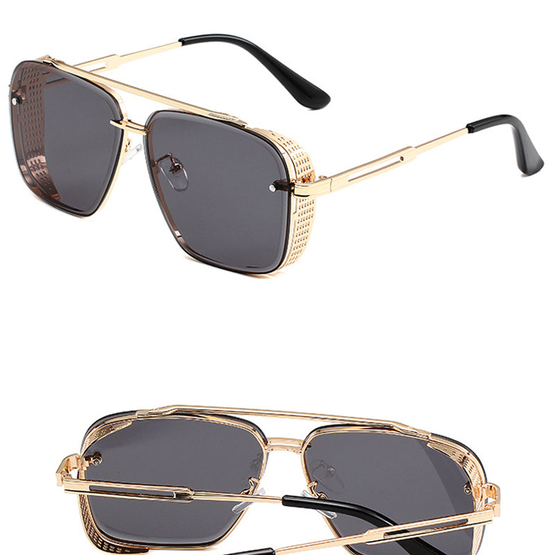 💐50% OFF🌞Retro Metal Frame Sunglasses – UV400 Anti-Glare Protection 🛡️