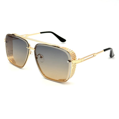 💐50% OFF🌞Retro Metal Frame Sunglasses – UV400 Anti-Glare Protection 🛡️
