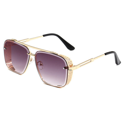 💐50% OFF🌞Retro Metal Frame Sunglasses – UV400 Anti-Glare Protection 🛡️