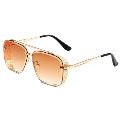 💐50% OFF🌞Retro Metal Frame Sunglasses – UV400 Anti-Glare Protection 🛡️