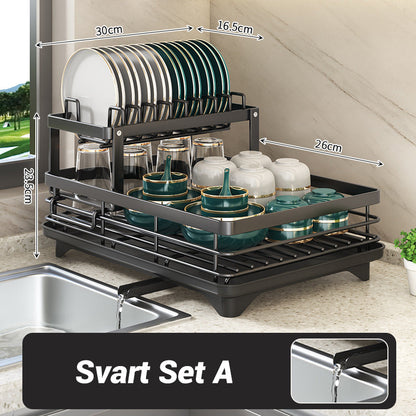 Foldable Over Sink Dish Drying Rack