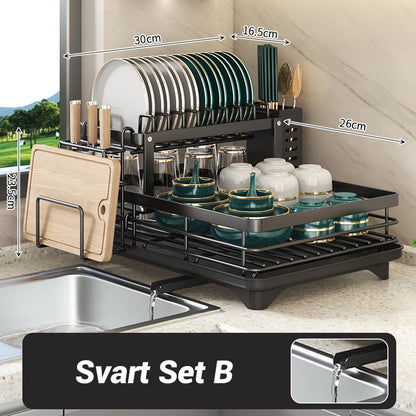 Foldable Over Sink Dish Drying Rack