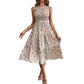 Women’s Sleeveless Floral Print Casual Dress