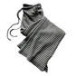 Women's Striped Drawstring Wide-Leg Pants