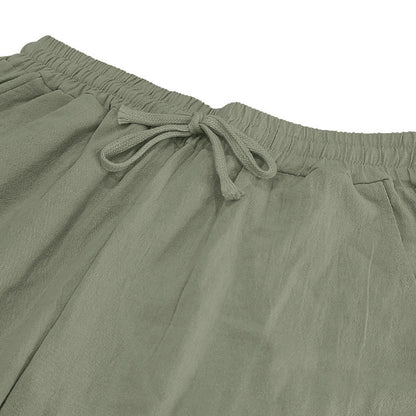 Men's Casual Drawstring Pants with Pockets