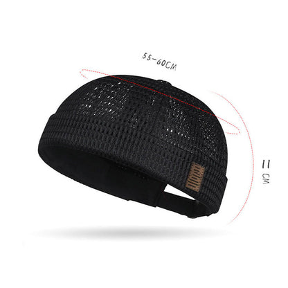 ☀️Lightweight Breathable Mesh Brimless Cap