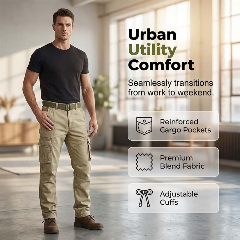 Men's Classic Tactical Cargo Pants