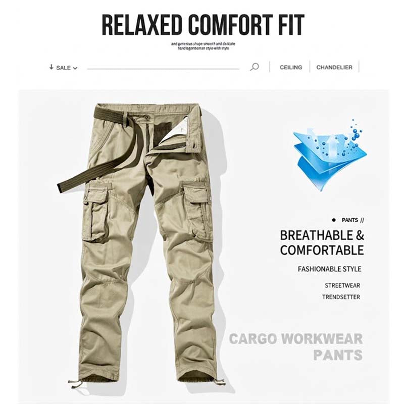 Men's Classic Tactical Cargo Pants