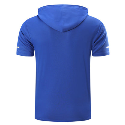 Men's Casual Quick-Dry T-Shirt Hoodie
