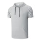 Men's Casual Quick-Dry T-Shirt Hoodie