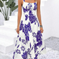 Women's Floral Print Spaghetti Strap Dress