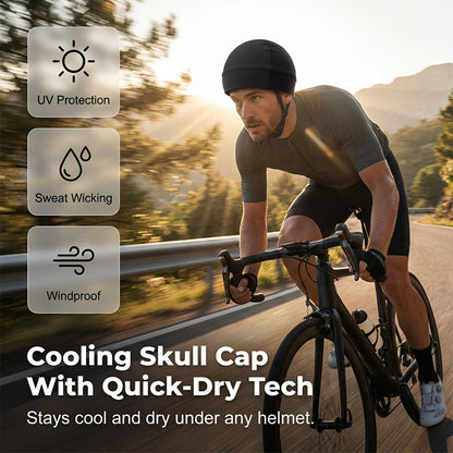 Breathable Sports Skull Cap for Cycling & Running