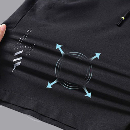 Men’s Cooling Airy Quick-Dry Athletic Shorts