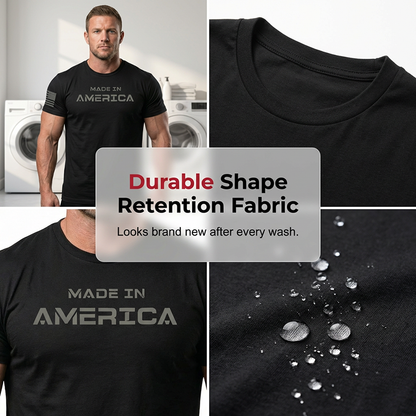 Men's Athletic Fit Crew Neck Tee