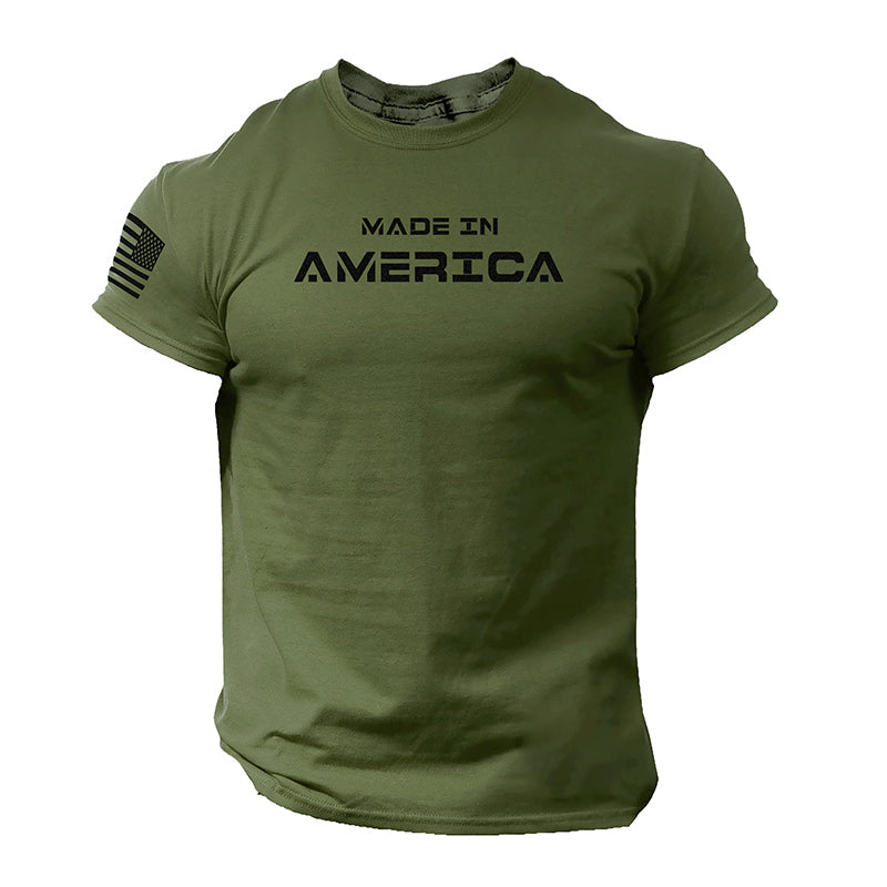 Men's Athletic Fit Crew Neck Tee