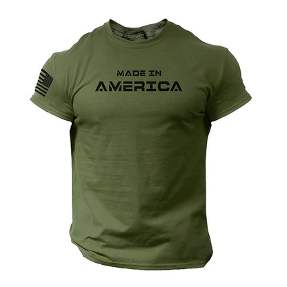 Men's Athletic Fit Crew Neck Tee