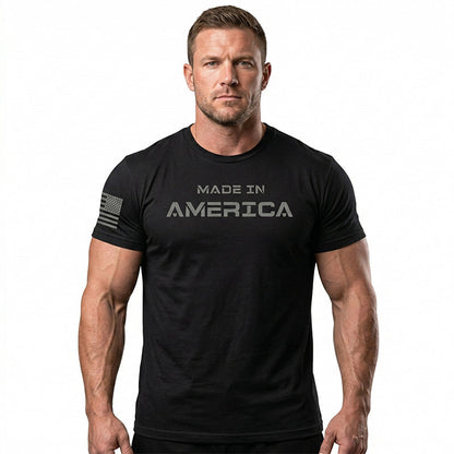 Men's Athletic Fit Crew Neck Tee