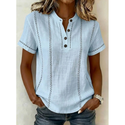 Women's Casual Short Sleeve Top
