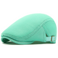 Breathable Flat Cap with Adjustable Strap