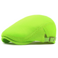 Breathable Flat Cap with Adjustable Strap