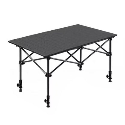 🎉New arrival 50% OFF!🏕️Carbon Steel Folding Camping Table｜Quick Setup Portable Outdoor Picnic Table ✨