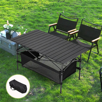🎉New arrival 50% OFF!🏕️Carbon Steel Folding Camping Table｜Quick Setup Portable Outdoor Picnic Table ✨
