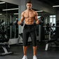 Men's Quick-Dry Athletic Capri Pants with Zipper Pockets