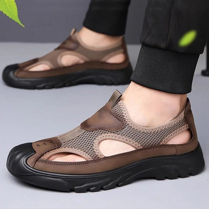 Mesh Hollow Lightweight Soft Sole Sandals