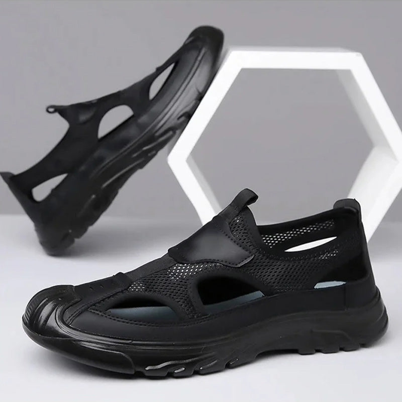Mesh Hollow Lightweight Soft Sole Sandals