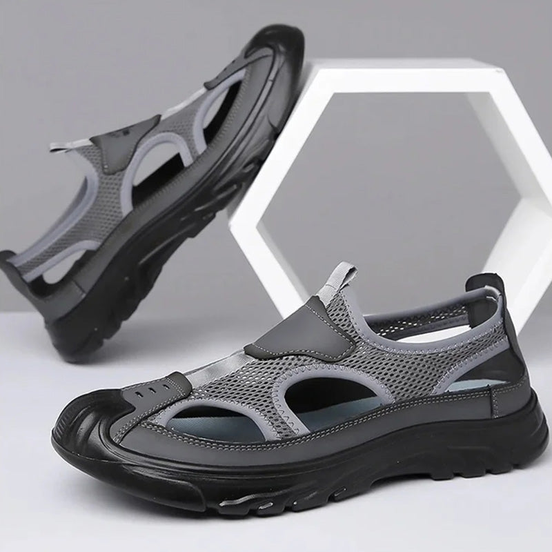 Mesh Hollow Lightweight Soft Sole Sandals