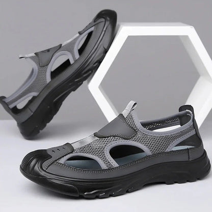 Mesh Hollow Lightweight Soft Sole Sandals