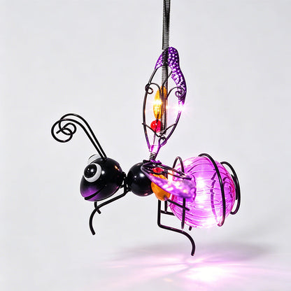 Colorful LED Hanging Insect Decor Light