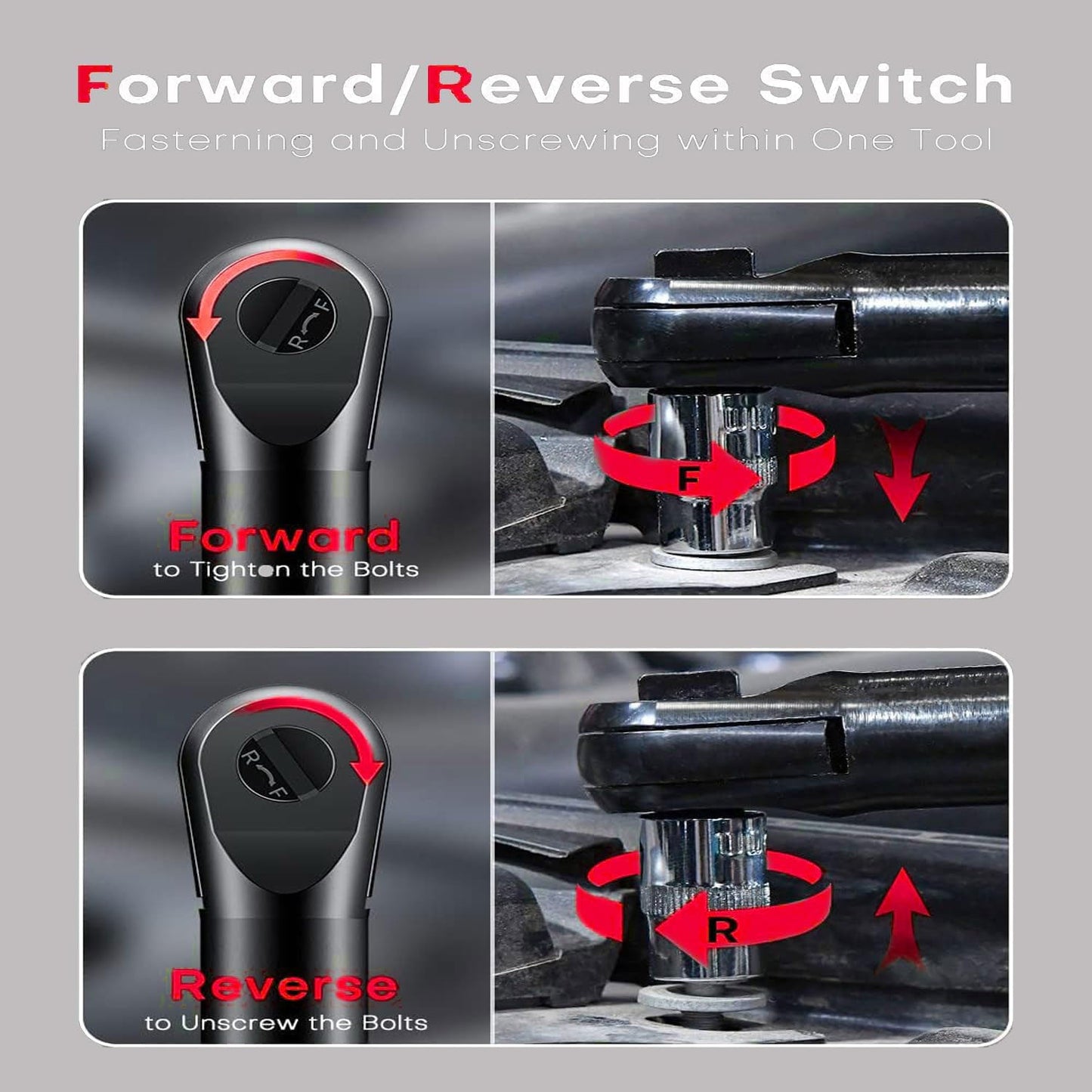 ✅🔒 Wireless Electric Ratchet Wrench Set