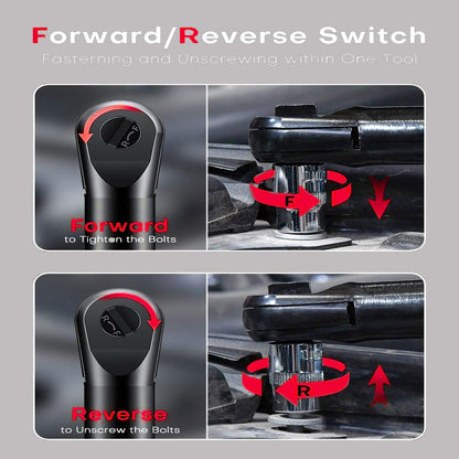 ✅🔒 Wireless Electric Ratchet Wrench Set