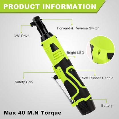 ✅🔒 Wireless Electric Ratchet Wrench Set