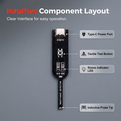 USB-C Inductance Detector Pen for Mainboard Repair