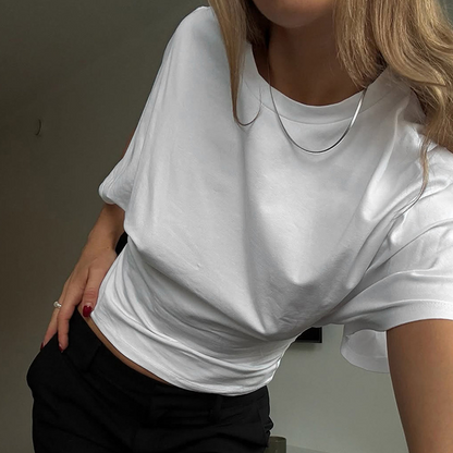 ✨Women's Summer Chic Fitted Waist Tee