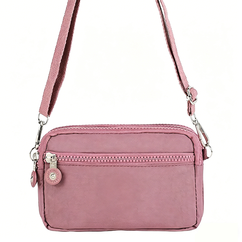 Lightweight Nylon Crossbody Phone Bag