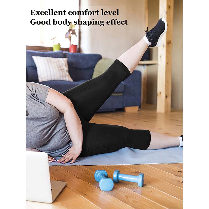 Women's High Waist Capri Leggings with Pockets