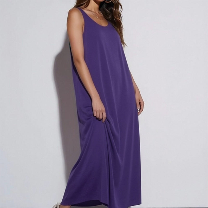 Women's Casual Sleeveless Maxi Dress