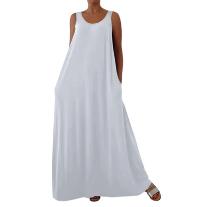 Women's Casual Sleeveless Maxi Dress