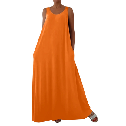 Women's Casual Sleeveless Maxi Dress