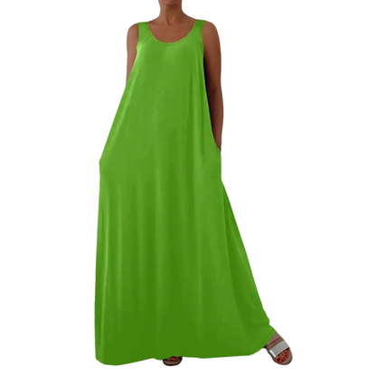 Women's Casual Sleeveless Maxi Dress