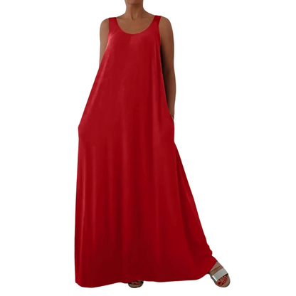 Women's Casual Sleeveless Maxi Dress