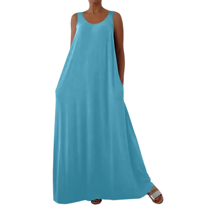 Women's Casual Sleeveless Maxi Dress