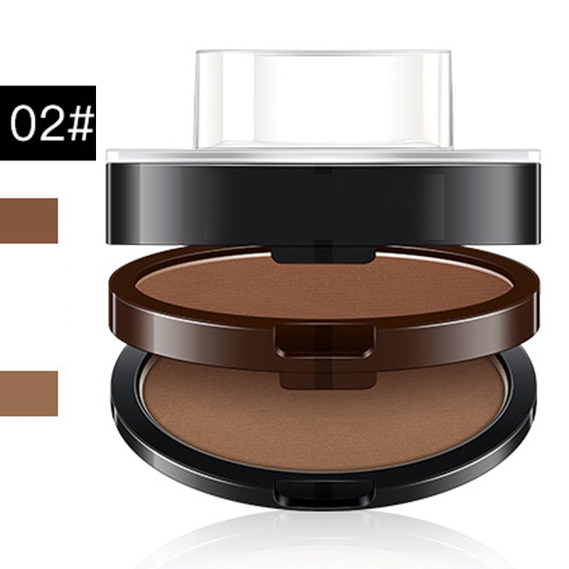 ⏰Instant Adjustable Eyebrow Stamp – Two‑color brow powder, waterproof & smudge‑proof. Natural, full brows in seconds! 💕🎀