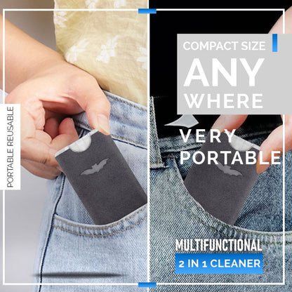 📱 LIMITED-TIME 50% OFF! ✨ 2-in-1 Screen Cleaner & Microfiber Cloth – Portable, Residue-Free, Gentle 🧽