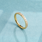Minimalist Pave Zircon Ring for Women