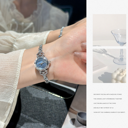 Women's Elegant Mother-of-Pearl Dial Watch