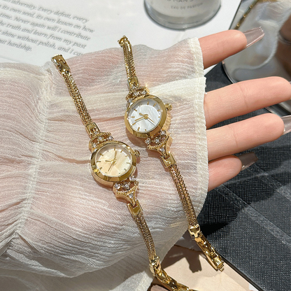 Women's Elegant Mother-of-Pearl Dial Watch